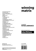 Winning Matrix: Tuba/Eb Bass Piano Accompaniment (Lawrance) additional images 1 1
