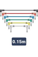 Lead: Cable: Chord Patch Lead: 15cm: Set Of 6 Coloured additional images 1 2