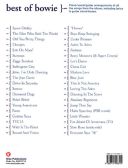The Best Of David Bowie: Piano Vocal & Guitar Chords additional images 1 2