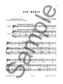 4 Motets SATB Organ (Leduc) additional images 1 3