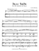 Jazz Suite: Grade 5-8: Clarinet & Piano (Spartan) additional images 1 2