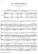 From The Native Country: Aus Der Heimat: Violin & Piano (Henle) additional images 1 3