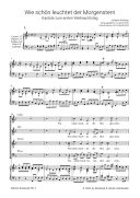 Wie Schön Leuchtet Der Morgenstern' Vocal Score additional images 1 2