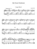 My Forest Notebook: Piano Solo (Bell) additional images 2 1