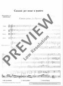 Gabrieli, Giovanni : Canzoni, per sonar a quattro - various Instruments (SATB); basso continuo ad li additional images 1 2