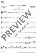 Locke, Matthew : Consort, zu 4 Stimmen - 4 recorders (SATB) or strings - Schott Digital additional images 1 2