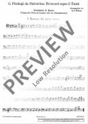 Palestrina, Giovanni Pierluigi da : Ricercari, sopra li tuoni a quattro - keyboard instrument or var additional images 1 2