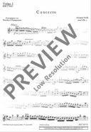 Torelli, Giuseppe : Concerto, - 2 violins, strings and harpsichord (piano) - Schott Digital additional images 1 2