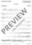 Torelli, Giuseppe : Concerto, - 2 violins, strings and harpsichord (piano) - Schott Digital additional images 1 2