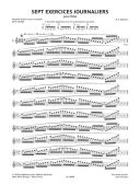 Sept Exercices Journaliers Pour Flute Solo Op.5 (Leduc) additional images 1 3