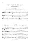 Stylistic Studies For Saxophone Volume 1 (Saxtet) additional images 1 2