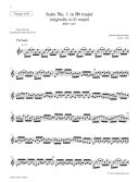 Selected Movements For Solo Trumpet BWV 1007 - 1012  (Peters) additional images 1 3