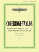 Four Characteristic Waltzes Op. 22 Violin & Piano (Peters) additional images 1 1