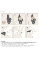 Crescendo Hearing Protectors: Ear Plugs: In Ear 10 (2 Eartip Sizes) additional images 2 3