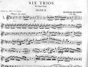 Six Trios Volume 1 - 3 Flutes (International) additional images 1 2
