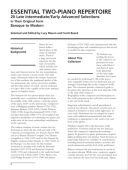 Essential Two-Piano Repertoire (Piano Duo (2 Pianos, 4 Hands) (Alfred) additional images 1 2