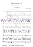 Easy Jazzy Styles: Treble Clef Brass Instruments: Trumpet Book & Audio  (Nightingale additional images 1 2