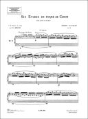 6 Études En Forme De Canon Opus 56 Piano Duet (Durand) additional images 1 3