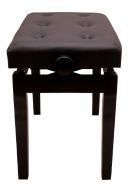 Montford Piano Bench Adjustable Height - Black additional images 1 2