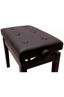 Montford Piano Bench Adjustable Height - Black additional images 1 3