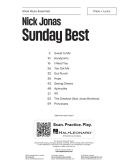 Nick Jonas: Sunday Best: Piano Vocal Guitar additional images 1 3