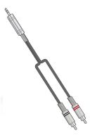 Audio Cable 1.5m  3.5mm To 2X RCA Phono additional images 1 3