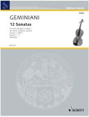 Geminiani: 12 Sonatas, Nos. 1-3 - Violin & Piano (Schott) additional images 1 1