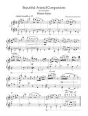 Beautiful Animal Companions Piano Solo (Ferrum) additional images 1 2