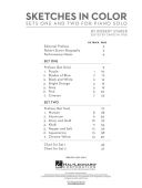 Sketches In Colour: Vol. 1 & 2: Piano Solo (Hal Leonard) additional images 1 2
