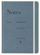 Henle Blue Hardback Cover Notes: 10 Staves, 22 Lined Pages (Henle) additional images 1 2