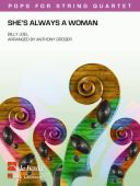 Pops For String Quartet: Shes Always A Woman Score & Parts additional images 1 1