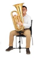 Hercules Tuba/Euphonium Performer Stand DS553B additional images 1 2