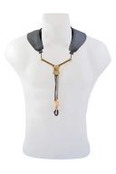BG Zen Saxophone Strap: Metal Coated Snap Hook BGS73YMSH additional images 1 1