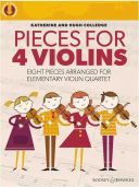 Pieces For 4 Violins  Eight Pieces Arranged For Elementary Violin Quartet additional images 1 1
