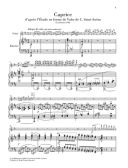 Caprice D'apres Saint-Saëns Violin & Piano (Henle Horizons) additional images 1 2