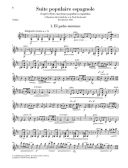 Suite Populaire Espagnole After Falla Violin & Piano (Henle Horizons) additional images 1 3