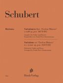 Variations On Trockne Blumen: Violin & Piano (Henle Horizons) additional images 1 1