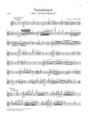 Variations On Trockne Blumen: Violin & Piano (Henle Horizons) additional images 1 3