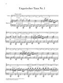 Hungarian Dance No. 1 WoO 1 Violin & Piano (Henle Horizons) additional images 1 2