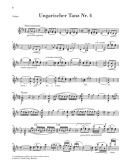 Hungarian Dance No. 4 WoO 1/4 Violin & Piano (Henle Horizons) additional images 1 3