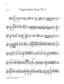 Hungarian Dance No. 5 WoO 1/5 Violin & Piano (Henle Horizons) additional images 1 3