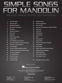 Simple Songs For Mandolin: 40 Easy Songs additional images 1 3