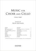 Music For Choir And Cello For SATB: Solo Cello Part (OUP DIGITAL) additional images 1 1