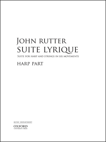 Rutter: Suite Lyrique Harp Part (OUP DIGITAL)