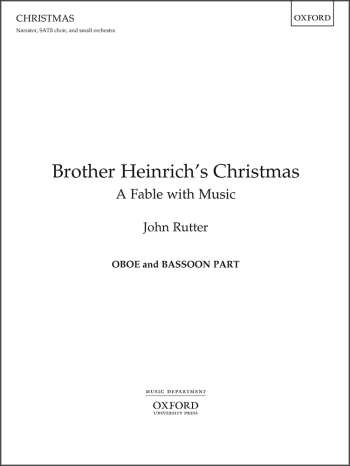 Rutter: Brother Heinrich's Christmas Oboe and bassoon part   (OUP DIGITAL)