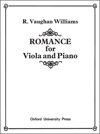 Vaughan Williams: Romance: Viola & Piano (OUP DIGITAL)