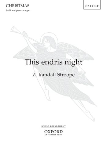 Stroope: This endris night for SATB and piano or organ or orchestra (OUP) Digital Edition