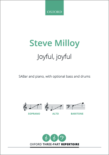 Beethoven: Joyful, joyful for SABar and piano (OUP) Digital Edition