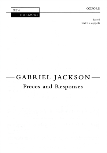 Jackson: New Preces And Responses: Vocal SATB  (OUP) Digital Edition