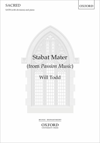 Todd: Passion Music: Female gospel soloist, SATB & jazz ensemble (OUP) Digital Edition